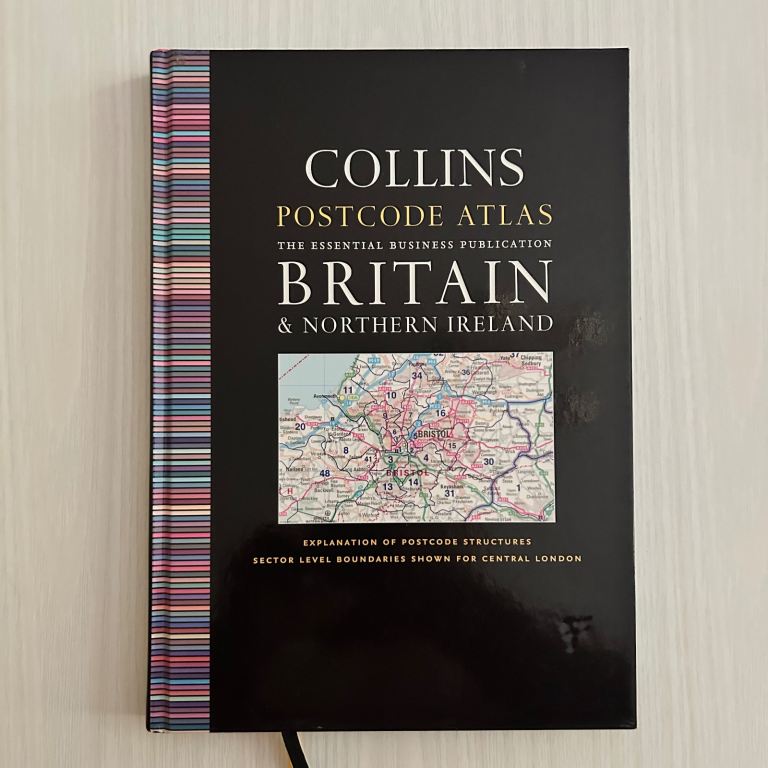Collins Postcode Atlas 2009 Britain & Northern Ireland • Mapping Guide VGC