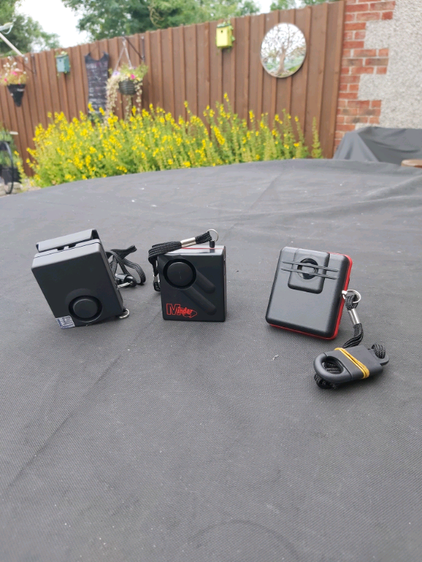Three Personal Security Alarms