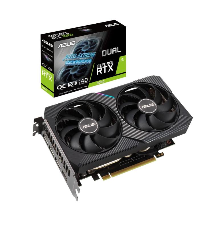 ASUS Dual GeForce RTX 3060 12GB PCI Express 4.0 x16 Graphics Card