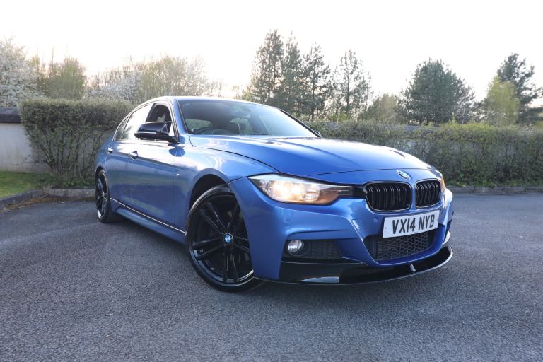 2014/14 BMW 325D AUTO LEATHERS PARKING SENSORS SAT NAV MPERF KIT LOADS SPENT ££££