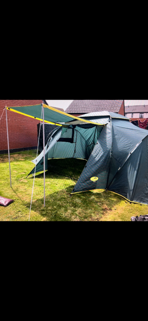 Khyam Galaxy 6 berth tent - very little use, in great condition.