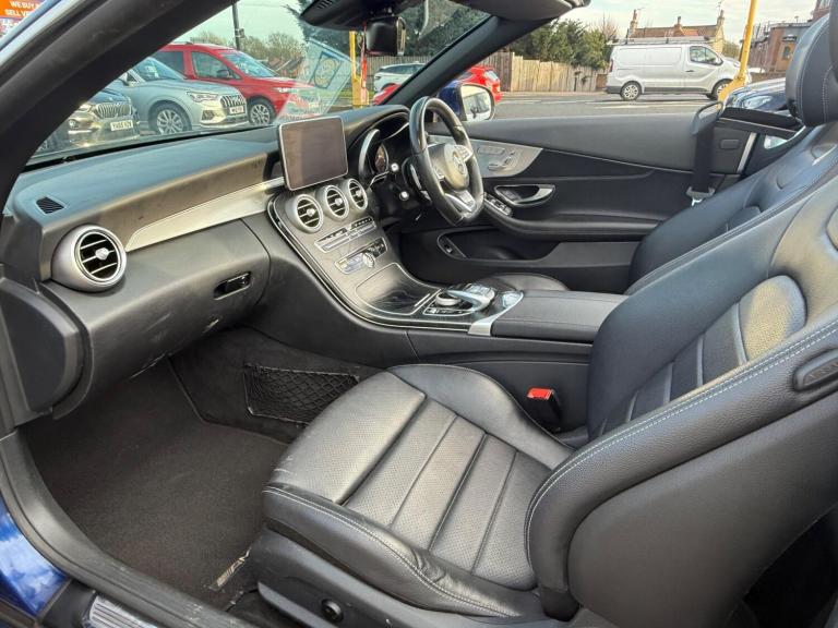  Mercedes-Benz C Class 2.1 C220d AMG Line (Premium Plus) Cabriolet G-Tronic+ Euro 6 (s/s) 2dr Die...