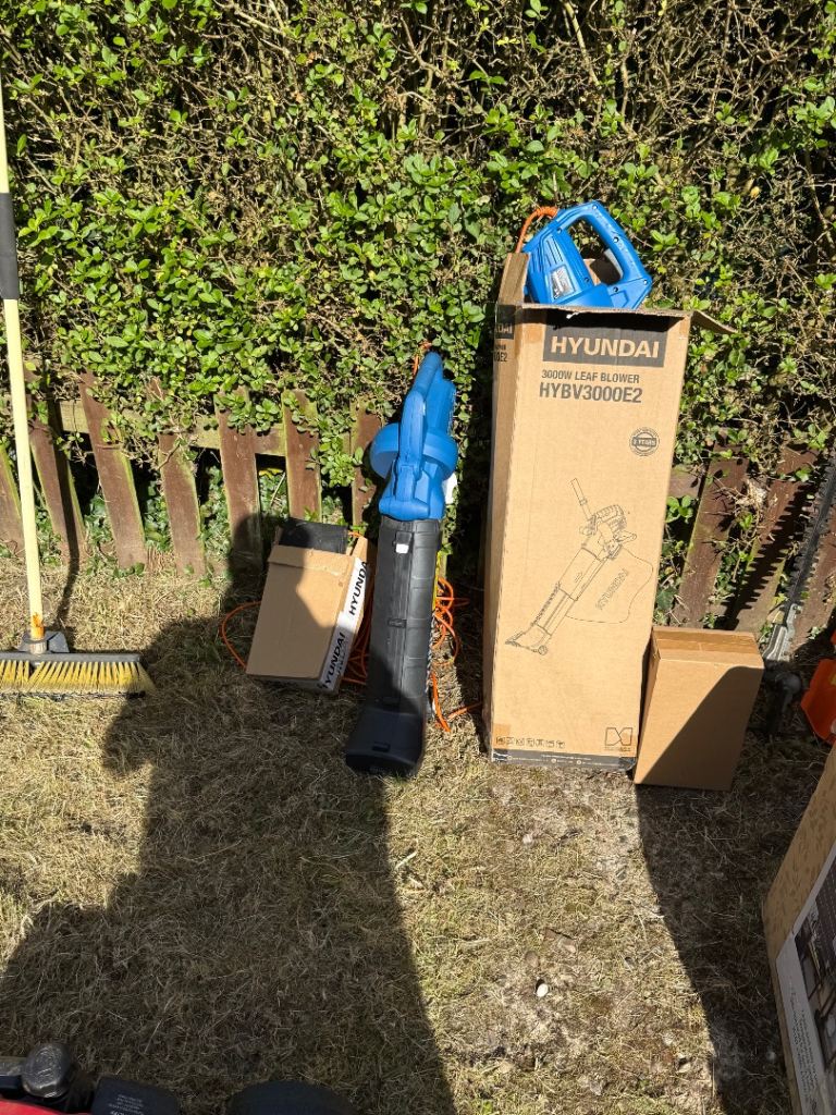 Hyundai HYBV3000E2 Leaf Blower & Vacuum – Brand New in Box