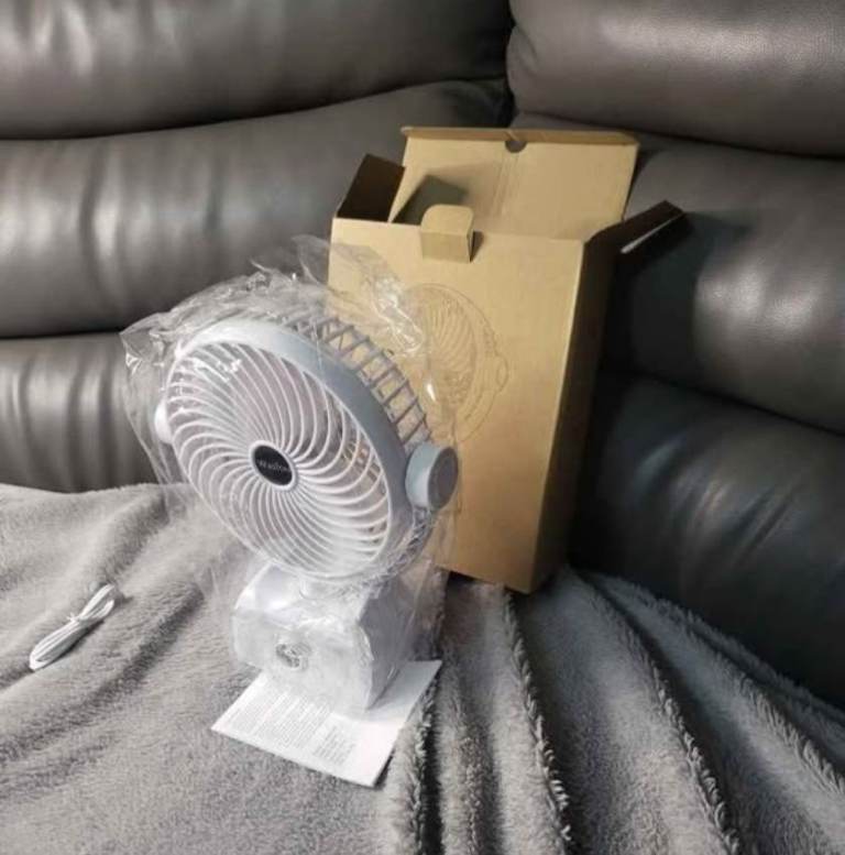 Fan. White