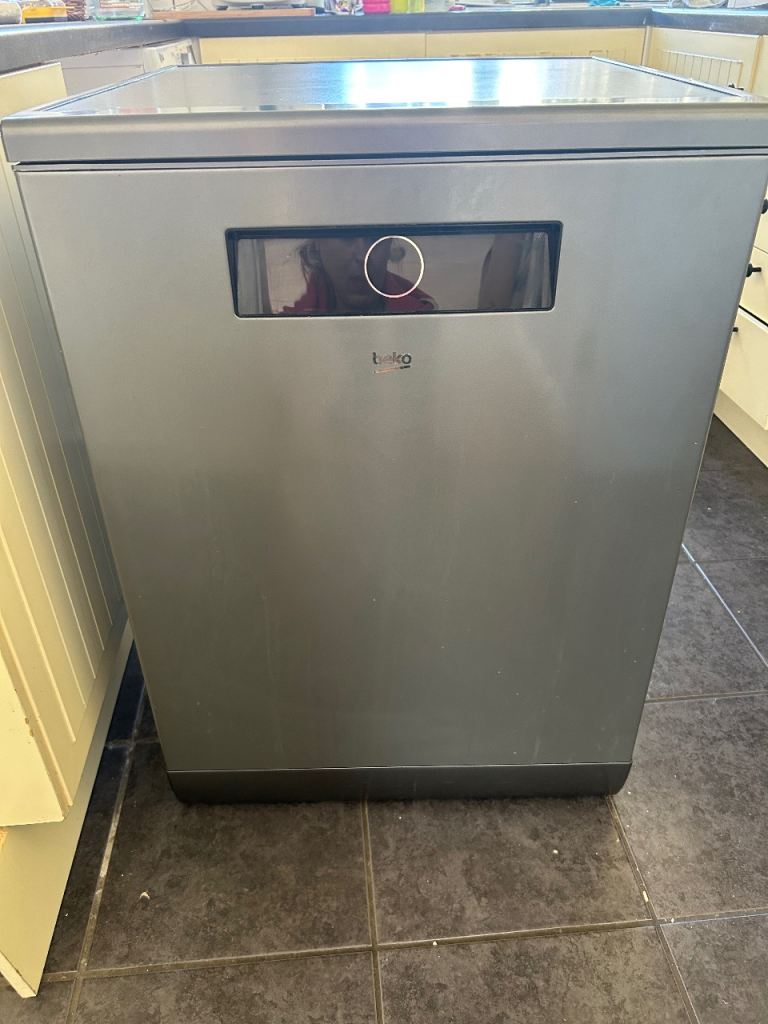 BEKO Pro Fast45 CornerIntense BDEN38640FG Full-size Dishwasher - Graphite - Graded