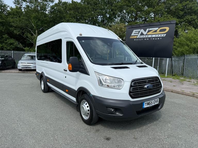 2016 65 REG FORD TRANSIT 460 TREND XLWB 2.2 DIESEL 17 SEATER MANUAL MINIBUS
