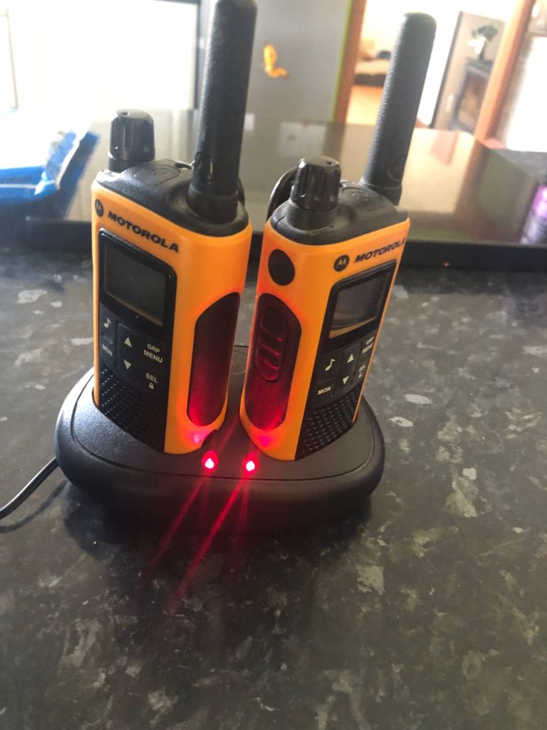 Motorola TKLR Walkie Talkie’s 