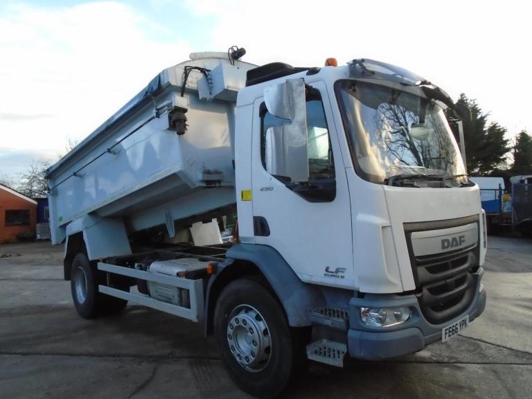 2016 (66) DAF LF 250 EURO 6  18 TON ALUMINIUM TIPPER 