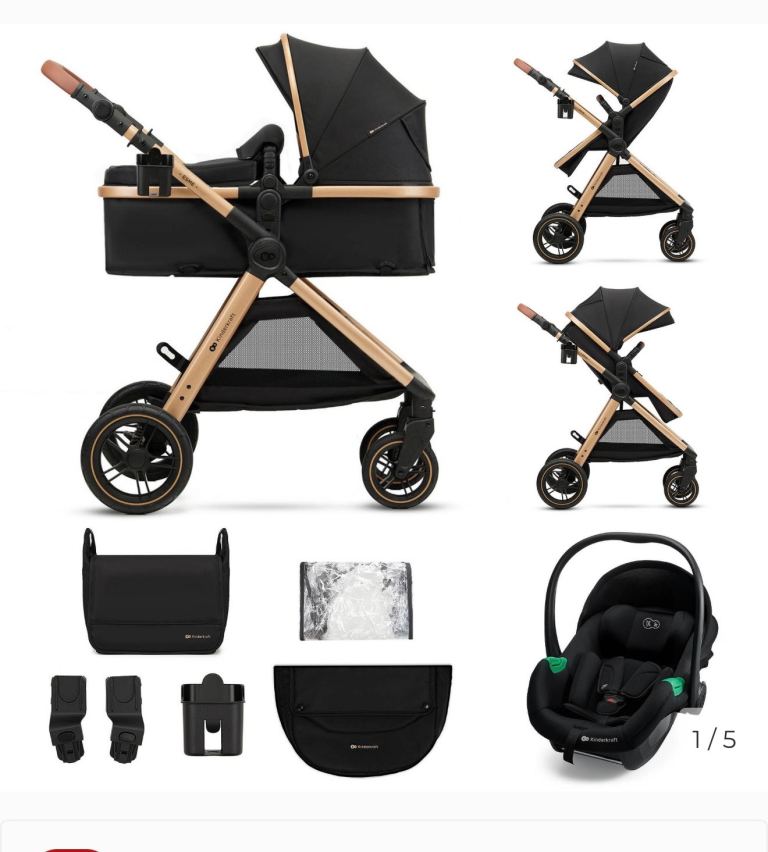 Multifunctional pushchair ESME PRO