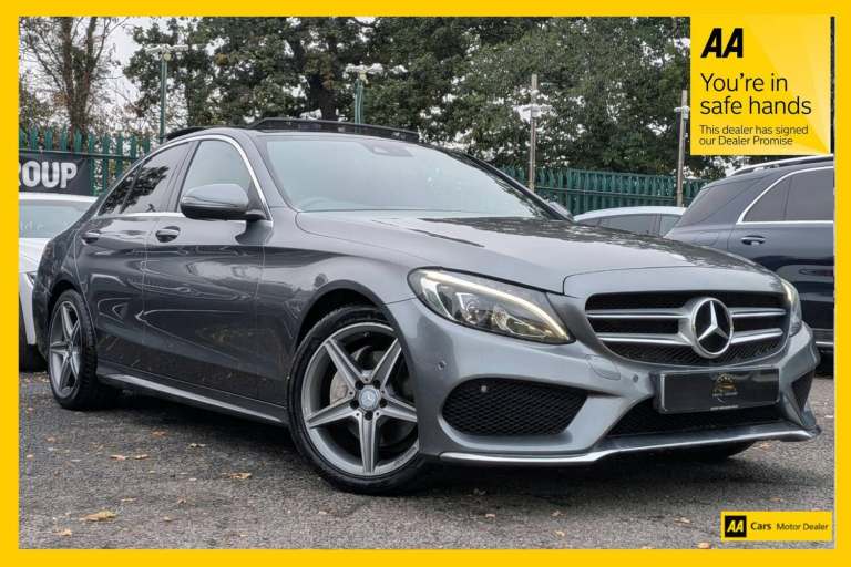2016 Mercedes-Benz C Class 2.1 C220d AMG Line (Premium Plus) 7G-Tronic+ Euro 6 (s/s) 4dr SALOON D...