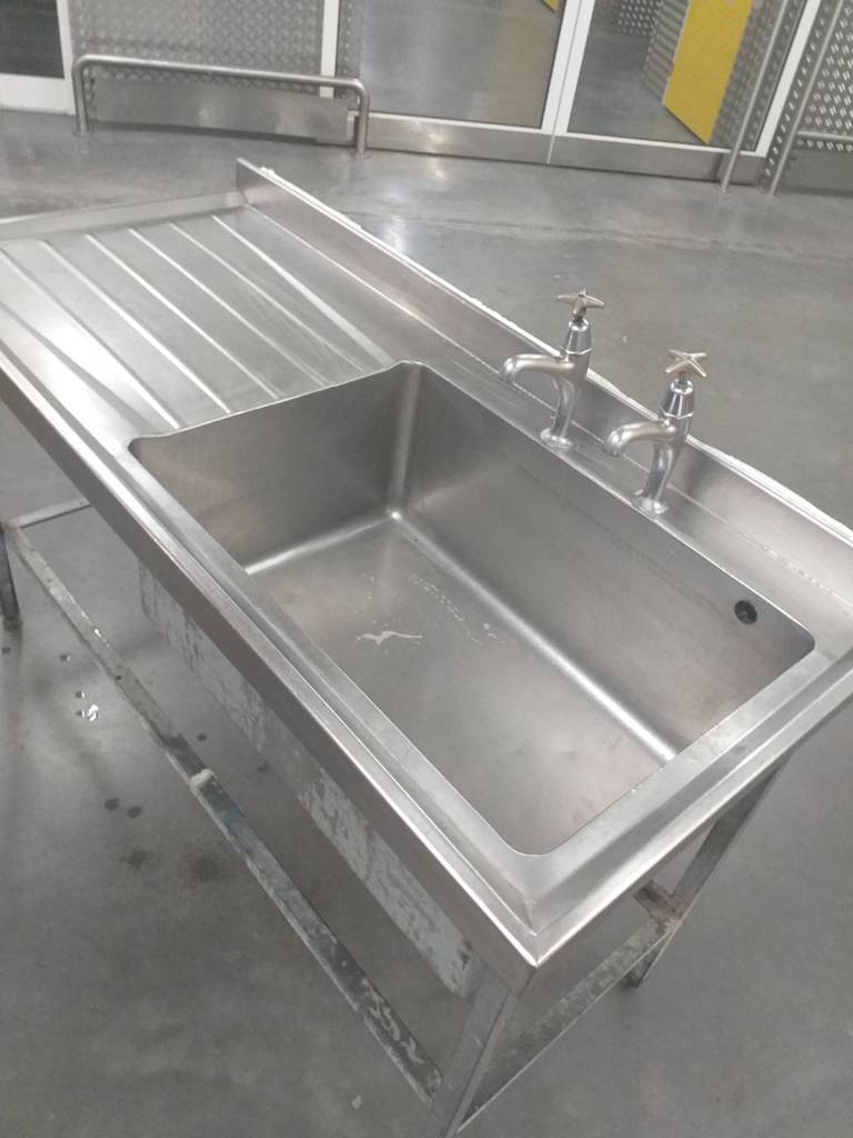 Catering equipment commercial stainless steel sinks basins potwash restaurant kitchen trailer items 