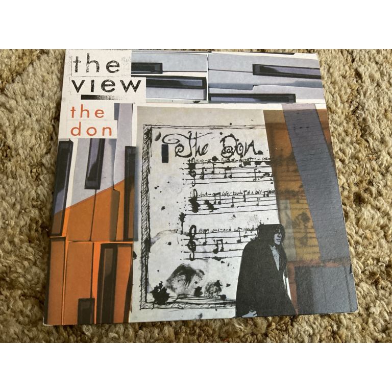 THE VIEW - THE DON ORANGE VINYL 7” INDIE ROCK 