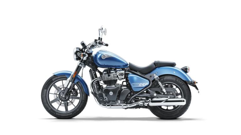 2025 ROYAL ENFIELD SUPER METEOR 650 in Astral Blue