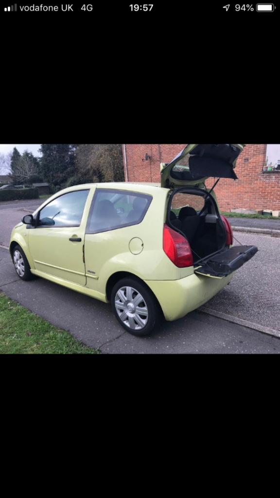Citroen, C2, Hatchback, 2004, Semi-Auto, 1360 (cc), 3 doors