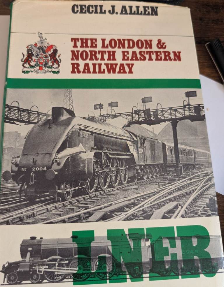  Rare Vintage The London & North Eastern Railway LNER Cecil J. Allen : First Edition 1966 H/B