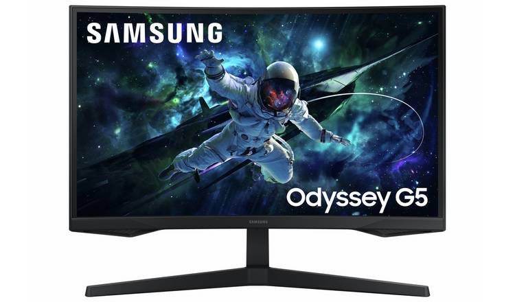 Samsung Curved Gaming Monitor – Black, Good Condition