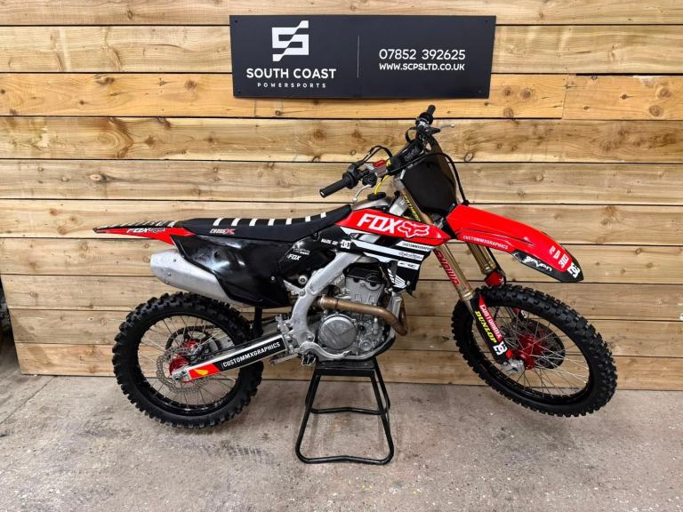 Honda CRF 250 2023 Fuel Injected Motocross Bike Envy Wheels Fox Graphics 