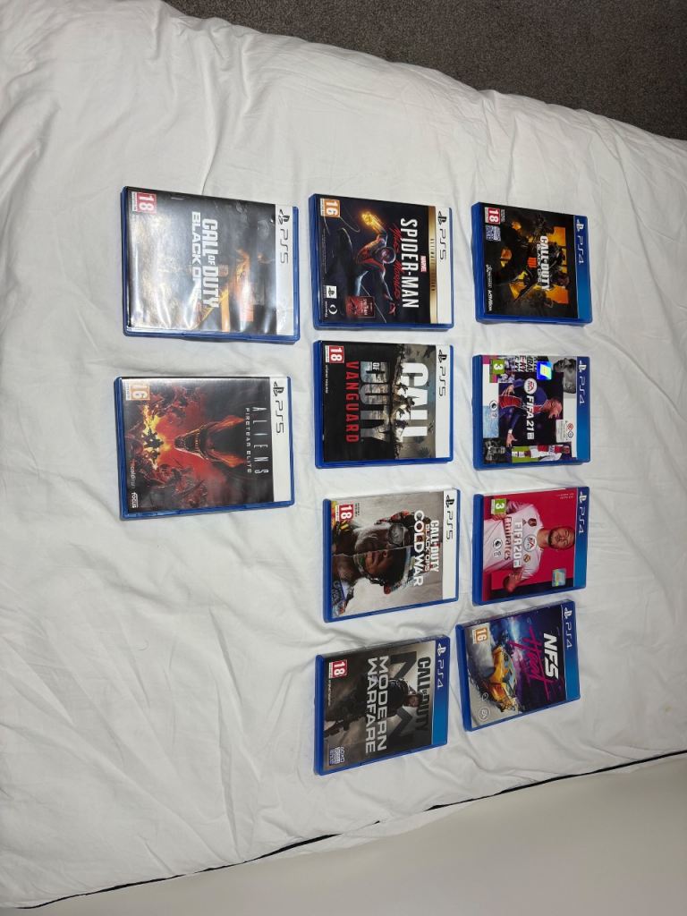 Playstation 4/5 games for sale