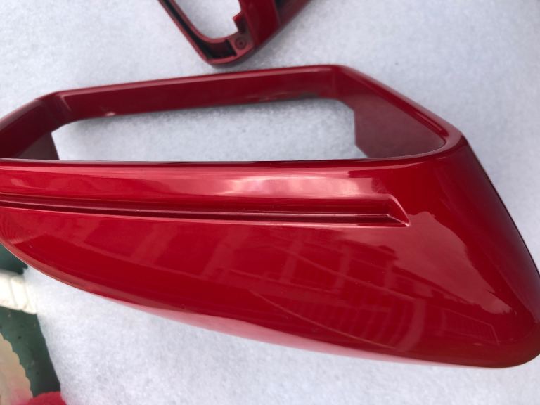 2016 Mercedes 180A class red wing mirror covers