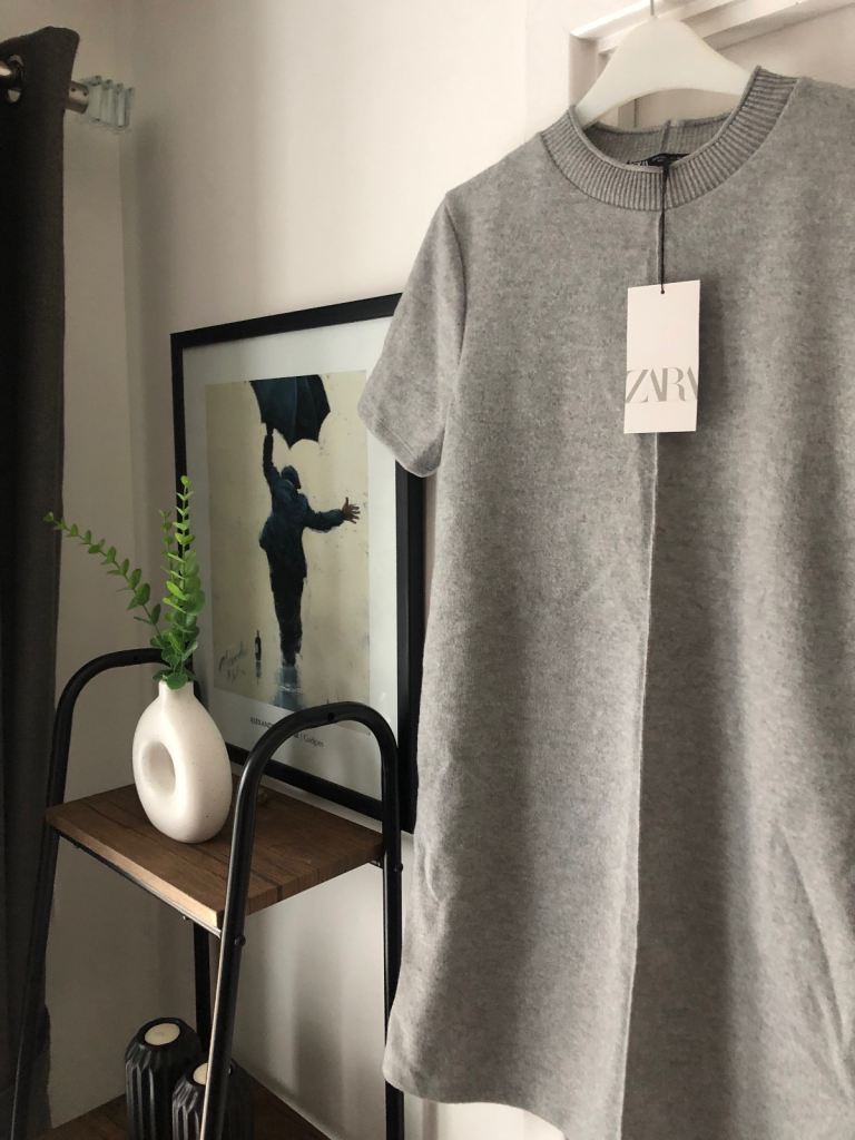Ladies Grey Zara Dress