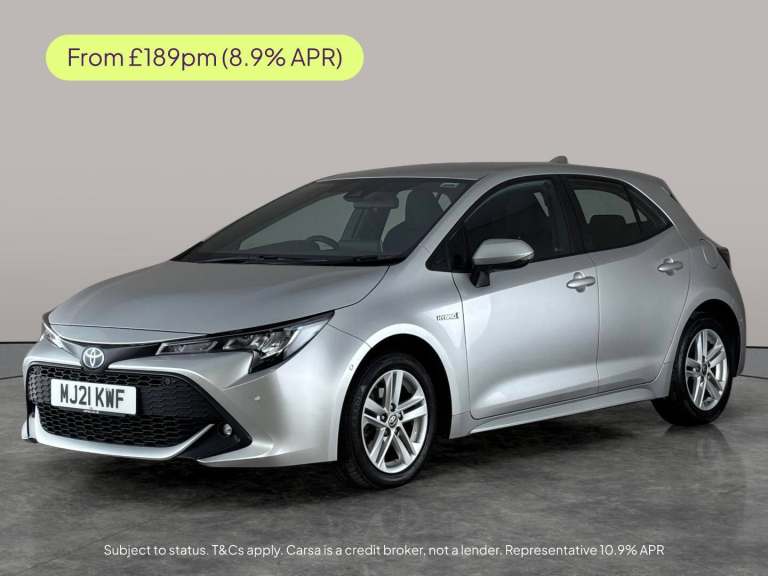 2021 Toyota Corolla 1.8 VVT-h GPF Icon Tech Hatchback 5dr Petrol Hybrid CVT Euro 6 (s/s) (122 p H...