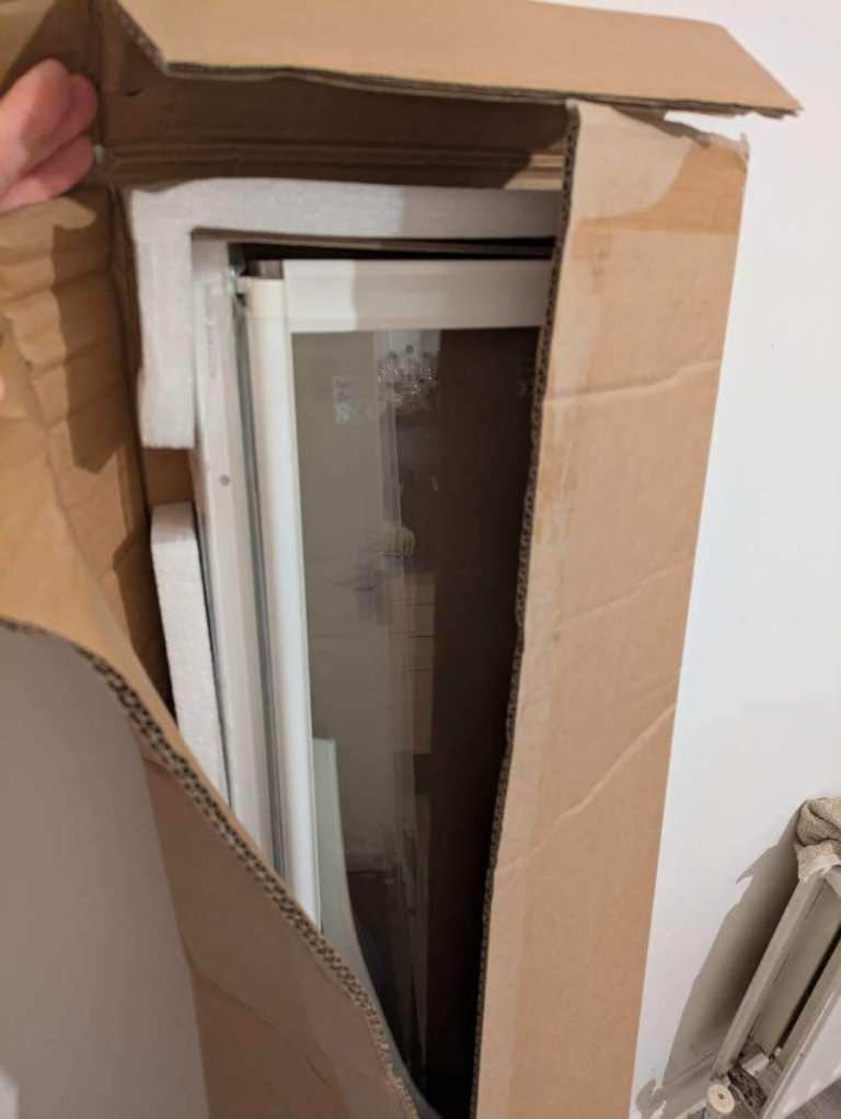 Argos white folding bath screen – Brand New in Box, £65.00 for Sale