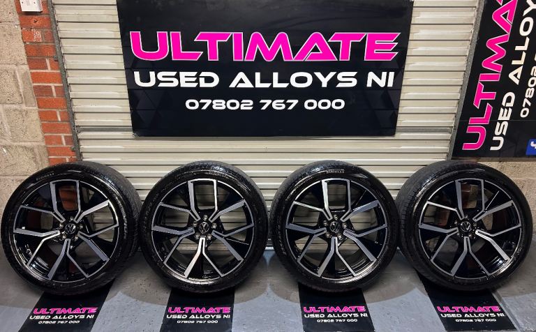 VW Tiguan R-Line Leeds Alloy’s 2025 (Genuine) & Pirelli Tyres 