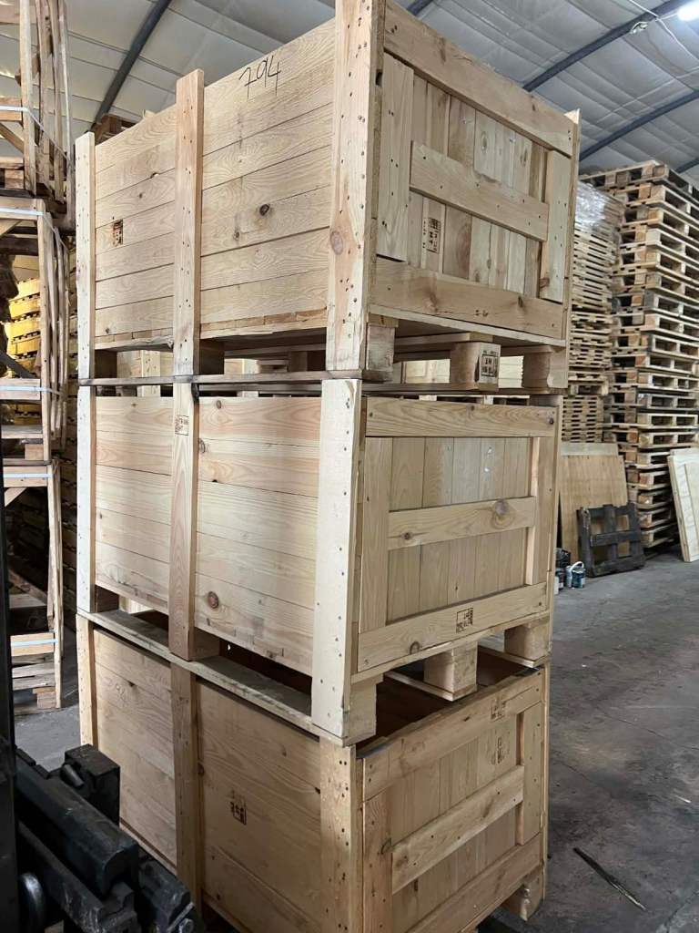 Wooden Boxes 47x32in 