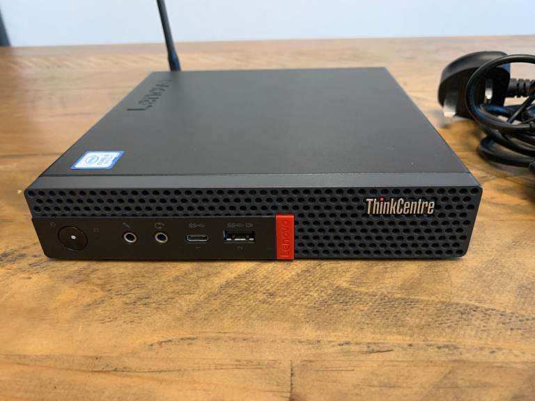 Lenovo ThinkCentre M720q Tiny — i5-8400T, 8GB RAM, 256GB SSD, Windows 11