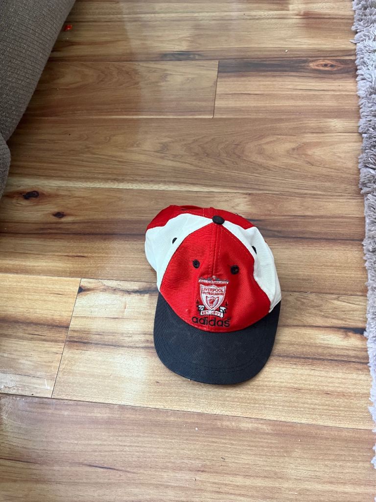 Adidas Liverpool FC Baseball Cap - Good Condition kids size centenary year 1892