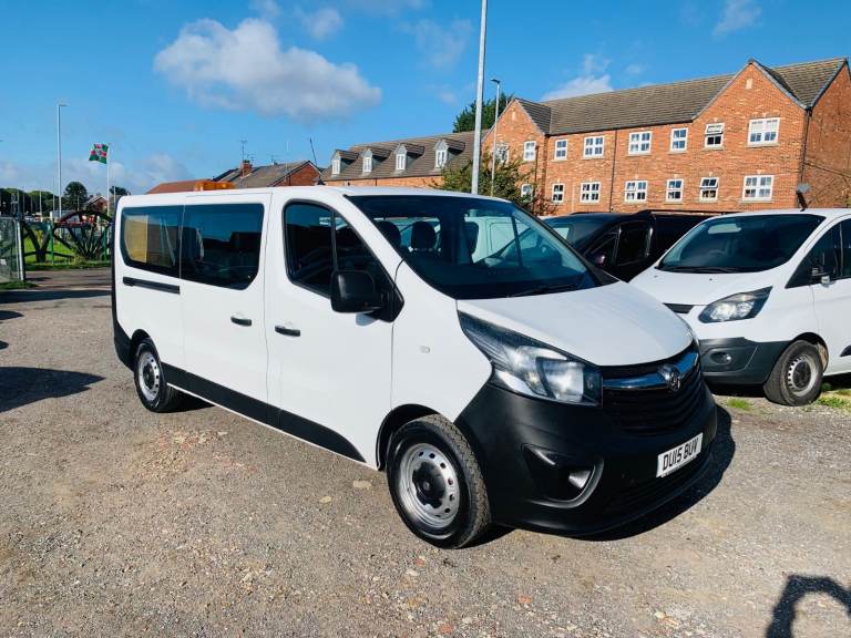 2015 1.6 CDTI VAUXHALL VIVARO MINIBUS COMBI LWB VAN LOW ONLY 45000 MILES NEW MOT till 9/2027 NO VAT