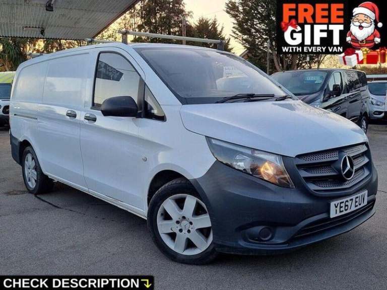 2017 Mercedes-Benz Vito 1.6 111 CDI Panel Van 6dr Diesel Manual FWD L2 Euro 5 (114 ps) Panel Van ...