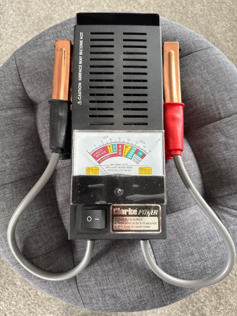 Clarke POWER Battery Tester - Good Condition
