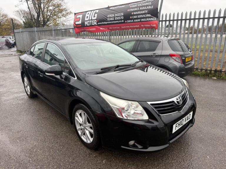 2010 Toyota Avensis 1.8 V-matic TR 4dr SALOON PETROL Manual