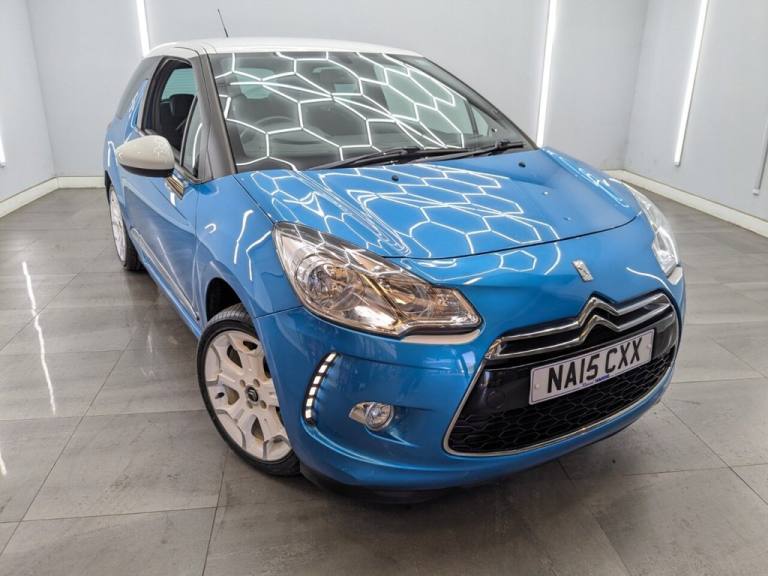 2015 Citroen DS3 1.2 PureTech DSign Ice 3dr HATCHBACK PETROL Manual