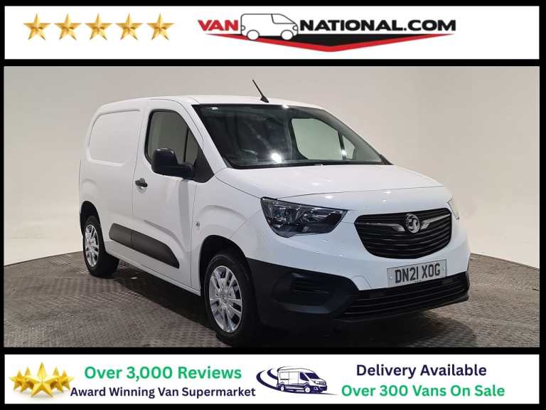 2021 Vauxhall Combo 1.5 2300 TURBO D DYNAMIC L1 P/V 100 BHP SWB Panel Van Diesel Manual