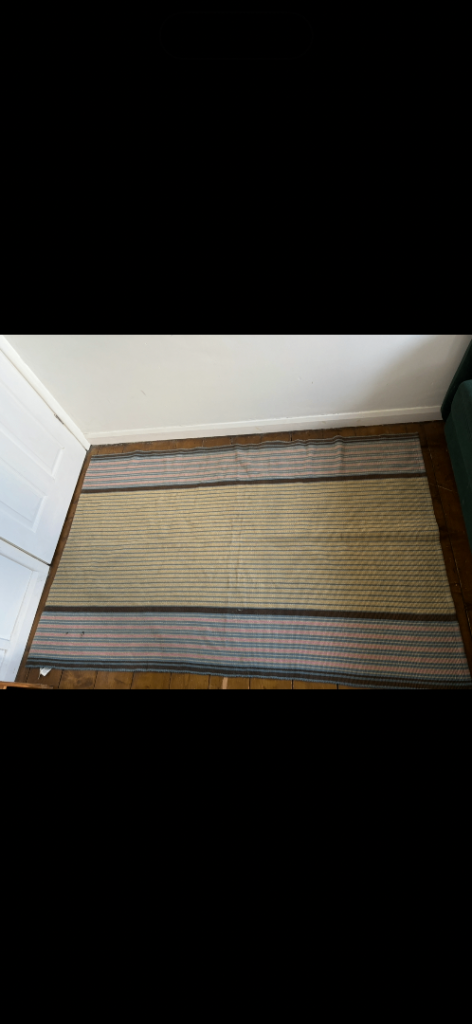 Free striped rug