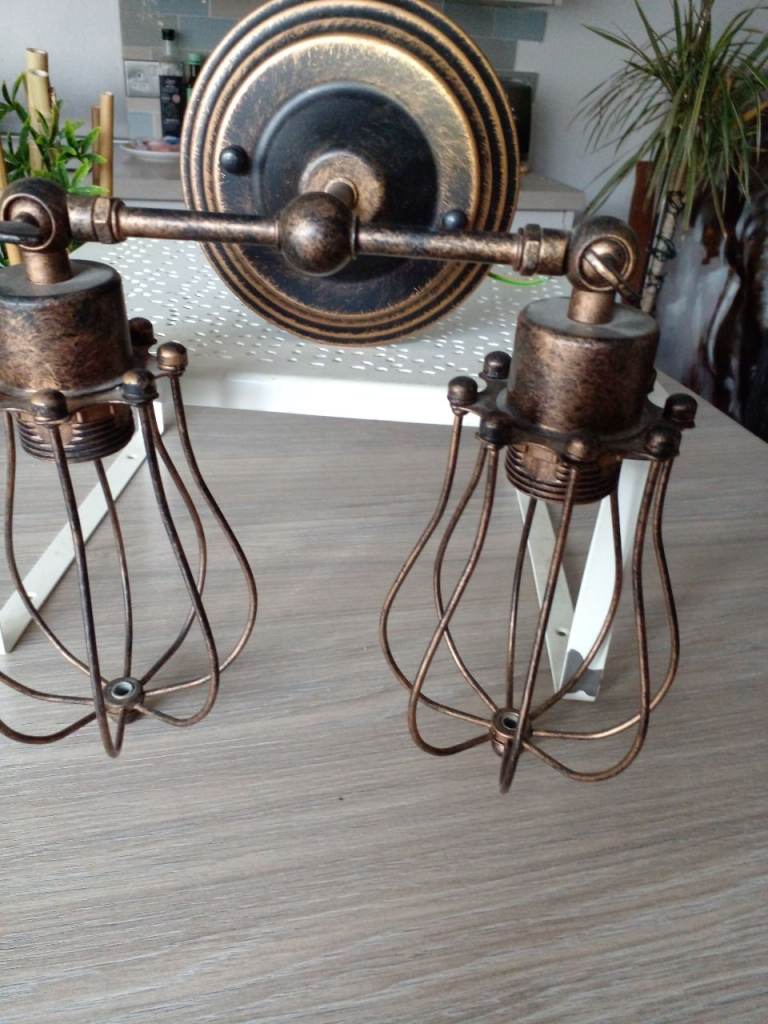 Industrial looking Wall Light 