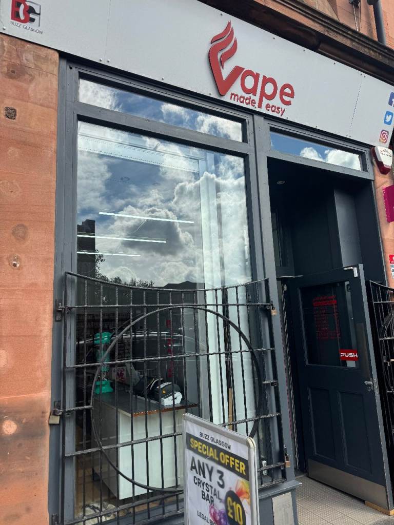 Vape Shop For Sale (East End Glasgow)