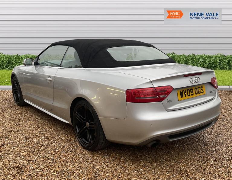 2009 Audi A5 2.0T FSI S Line 2dr CONVERTIBLE PETROL Manual