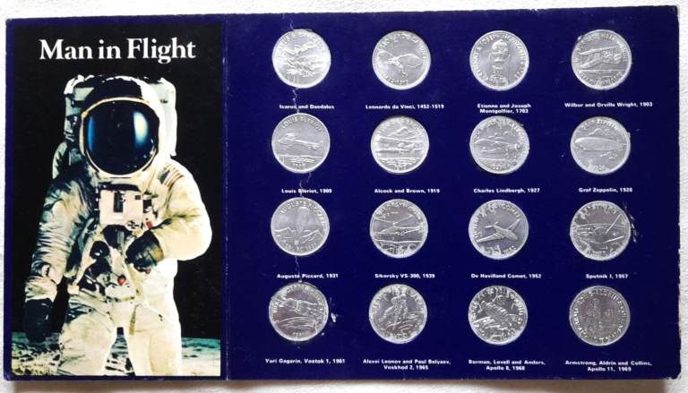 MAN IN FLIGHT - A Record of the Great Events in the History of Man's Quest to Fly