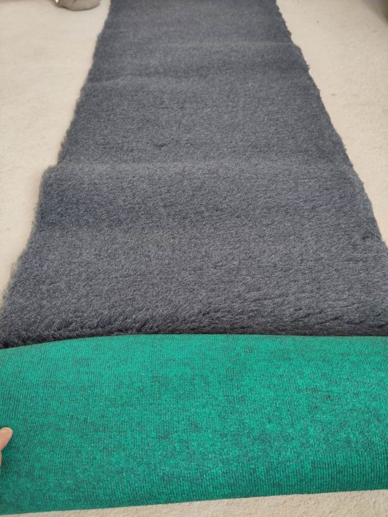 Vet fleece brand new grey 50x180cm