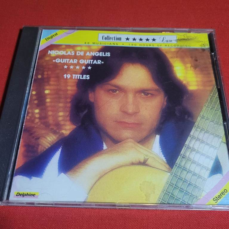 Nicholas De Angelis  / Guiter Guitar  Like New Cd Album aa21