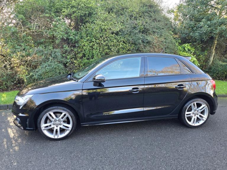 AUDI A1 1.4 TFSI S-LINE S-Tronic - AUTOMATIC - 5 DOOR - 2014 - BLACK *LOW MILES*