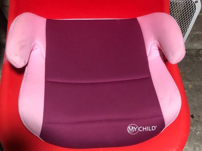 MY CHILD Pink Booster Car Seat – Fair Condition