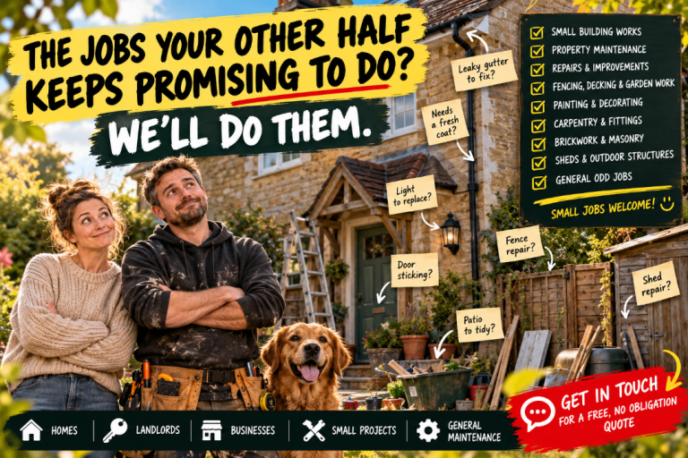 Small Building Jobs & Property Repairs | Stroud & Gloucester
