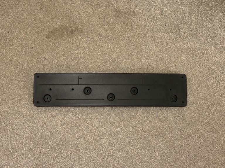 Genuine BMW X1 (F48) Front Number Plate Holder 2015-2019