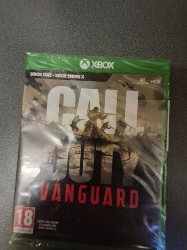 Call of Duty Vanguard Sealed x box one game