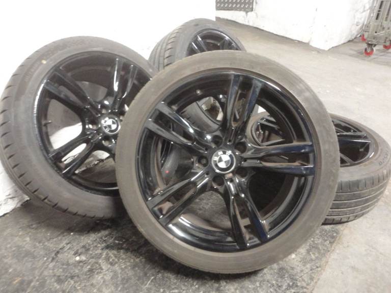GENUINE BMW 400M 18 INCH ALLOY WHEELS 5x120 BMW 18 INCH ALLOY WHEELS