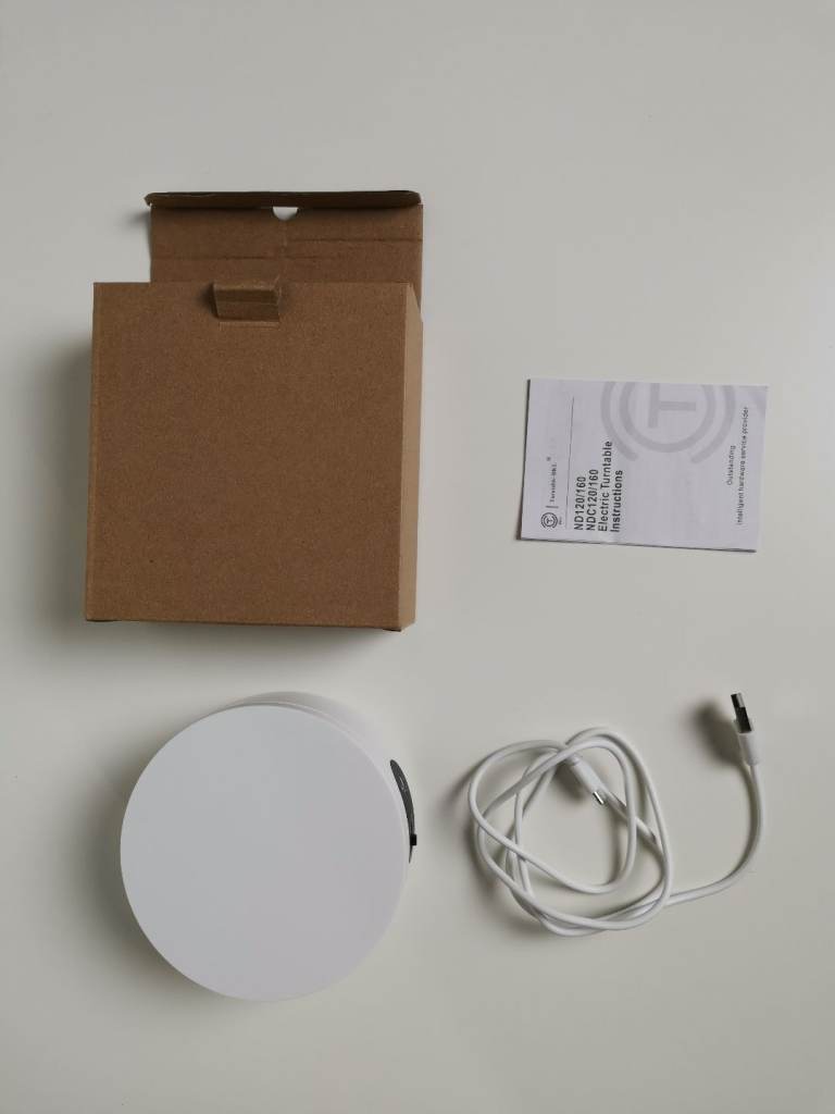Mini Rotating Display Stand – USB Powered – Hardly Used